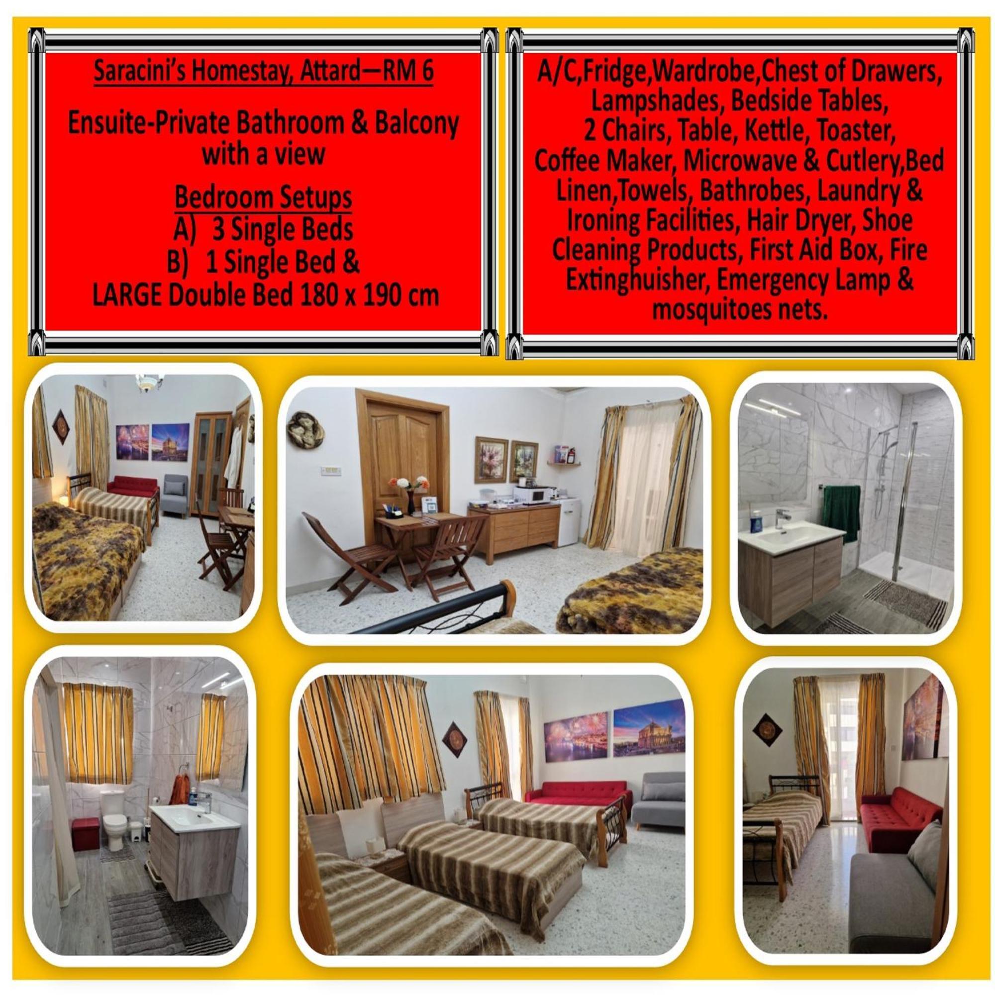 Saracini'S Homestay Attard Extérieur photo